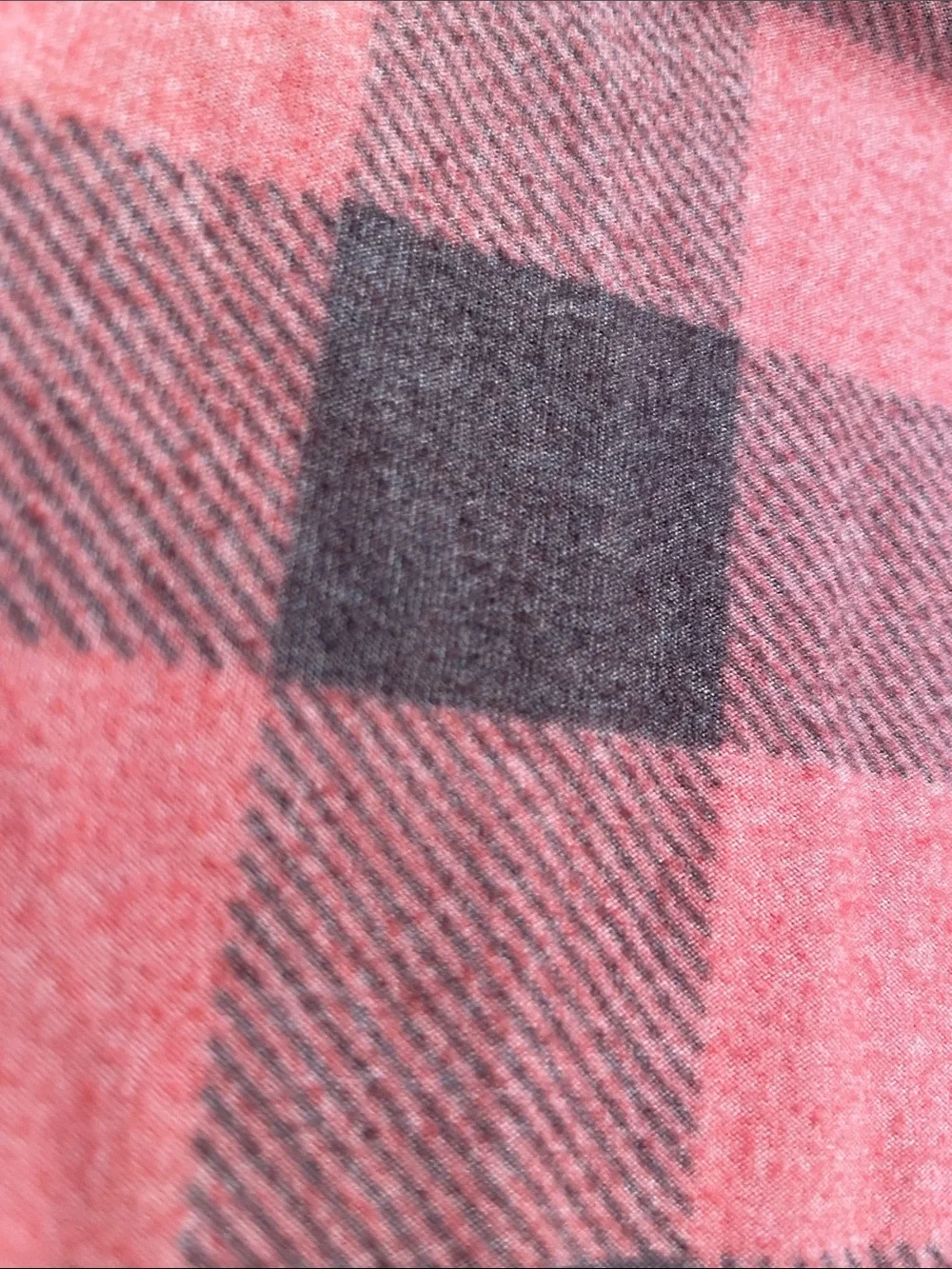 Red & Black Buffalo Plaid Dog Tee - Cozy Velcro closure C33
